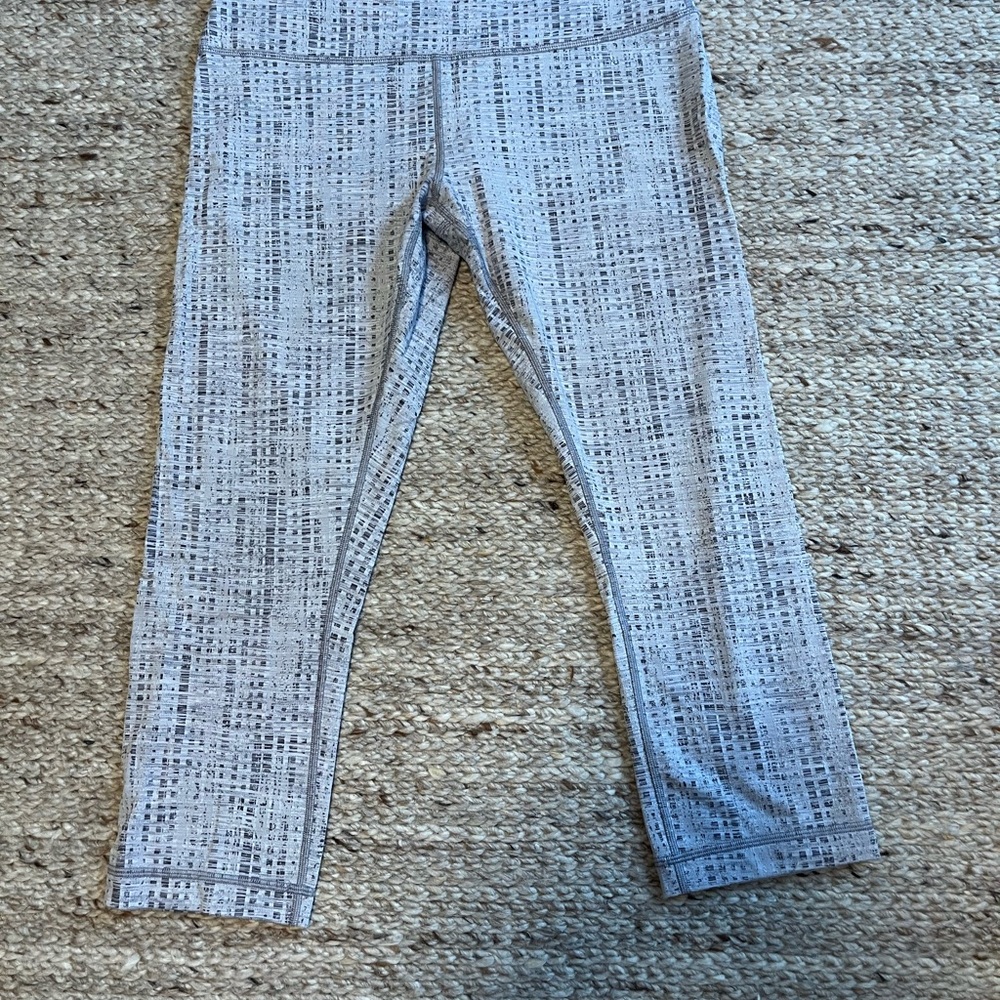 Lululemon Wunder Under Crop High Rise Legging